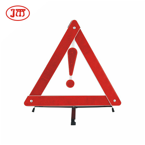 齐齐哈尔供应汽车三角警示架 带感叹三角警示牌